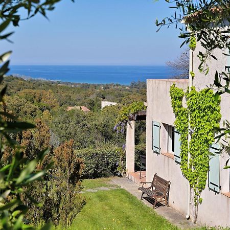 Domaine Punta Della Guardia Villa Vue Mer Dans Nature Protegee, Plage A 1,5 Km Сервион Екстериор снимка