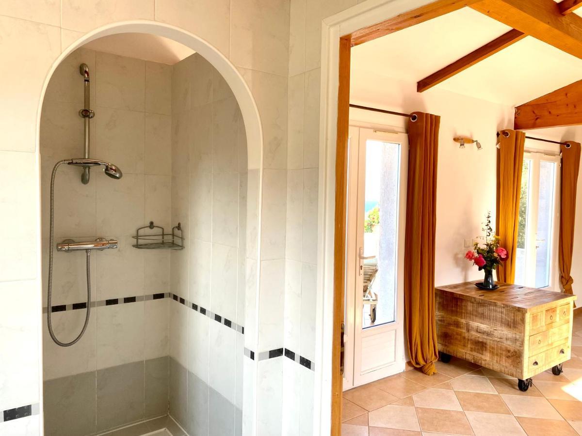 Domaine Punta Della Guardia Villa Vue Mer Dans Nature Protegee, Plage A 1,5 Km Сервион Екстериор снимка