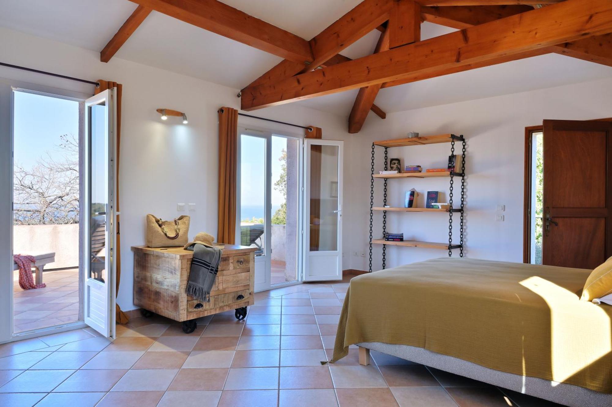 Domaine Punta Della Guardia Villa Vue Mer Dans Nature Protegee, Plage A 1,5 Km Сервион Екстериор снимка