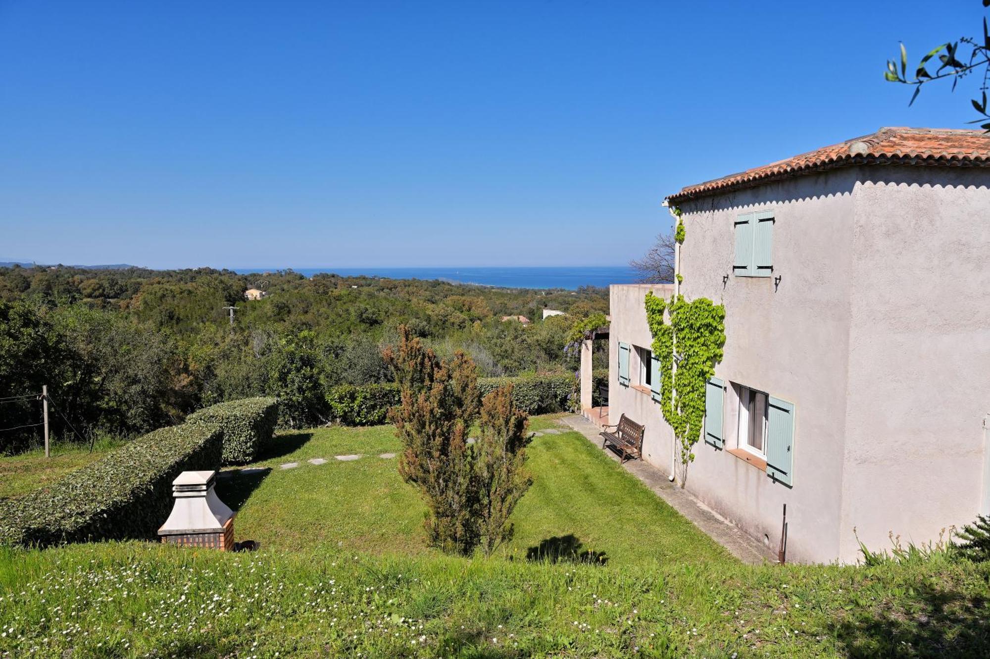 Domaine Punta Della Guardia Villa Vue Mer Dans Nature Protegee, Plage A 1,5 Km Сервион Екстериор снимка